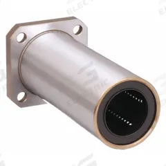 NB Linear Square Flange Mount Bearing: Twin, SWK-W, 2 in ID, 4.375 in Flange Wd (MPN SWK32GWUU). Key specifications — Material: Resin.