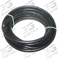 WESTWARD Battery Cable: 4 ga, 300 in Cable Lg, Black, 60 A Max Current (MPN 19YD46). Key specifications — Cable Wire Gauge: 4 ga; Cable Jacket Color: Black; Brand: WESTWARD.