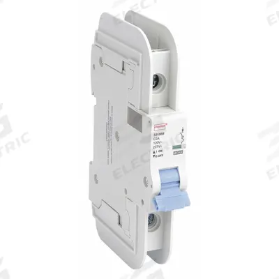 Dayton Miniature Circuit Breaker: 2 A Amps, 48V DC, 10kA at 277V AC, Lug, NDB2T-63 C2/1 L - C-Curve, 1-Pole UL489 DIN Rail-Mount Miniature Circuit Breakers