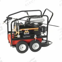 MI-T-M Gas-Powered Pressure Washer: Heavy Duty, Cart, 5,000 psi, 4 gpm, Usable Per Week 20 hr (MPN GC-5004-3MAH). Key specifications — attr1034381: Honda; attr1037666: MI-T-M.