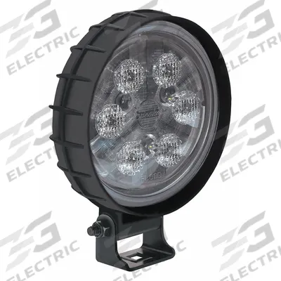 J.W. SPEAKER Vehicle Work Light: Round, Trapezoid, LED, Bolt, DT04-2P Connector, Surface Mount - Vehicle Diffusion Trapezoid Lights