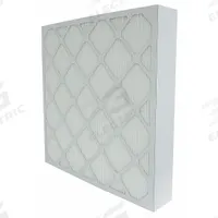 GRAINGER Minipleat Air Filter: 25 in x 25 in x 2 in, Synthetic, Beverage Board, No Header, MERV 11 (MPN 33E968). Key specifications — Brand: GRAINGER; Frame or Header Material: Beverage Board; Media Material: Synthetic.