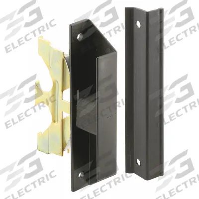 PRIME-LINE Latch and Pull: Sliding Handle and Latch Kit, 4 1/4 in Overall Ht - Screen Door Hardware