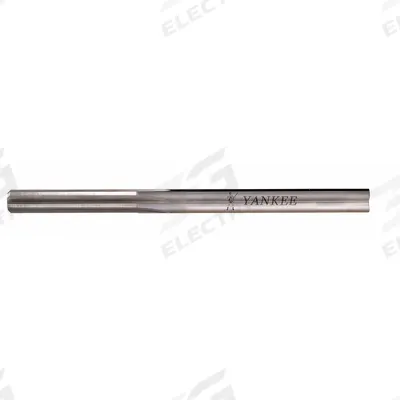YANKEE Chucking Reamer: 0.1935 in Dia, #10, Straight Flute - Straight-Flute High-Speed Steel Chucking Reamers