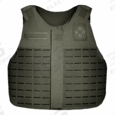 GH ARMOR SYSTEMS Body Armor Vest: Gray, Unisex, 500 Denier Cordura Nylon, APB - Uniform-Style Plate Carrier Vests
