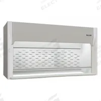 HEMCO Fume Hood: 6 ft Overall Wd, Blower Included No (Required), 30 in Overall Dp, By-Pass, White (MPN 35663). Key specifications — Brand: HEMCO; Includes: Explosion Proof Vapor Tight Light Fixture; Series: UniFlow LE AireStream; Base/Stand Included: No; Work Surface Included: No; Blower Included: No (Required).