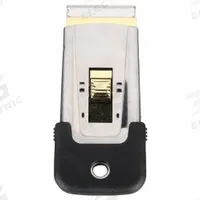 WESTWARD Scraper: Bld. Mat. Carbon Steel, Hdl. Mat. Rubber, Stiff, Straight Bld. Shape (MPN 13A711). Key specifications — attr1004902: WESTWARD; attr1016211: 38521; attr1012057: Half; attr1014703: Rubberized; attr1017570: Standard End; attr1029655: Straight; attr1034073: Bevel/ Offset.