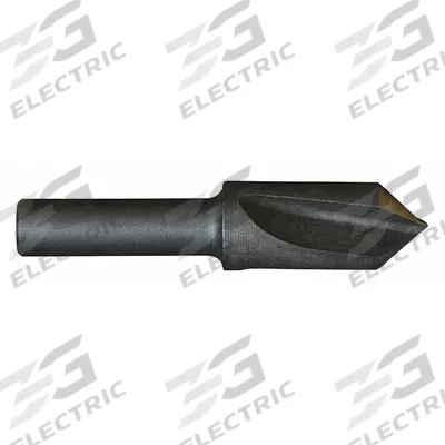CLEVELAND Countersink: 60°, 1 Flute, 1/4 in Body Dia, 3/16 in Shank - Fast-Cutting Single-Flute Countersinks