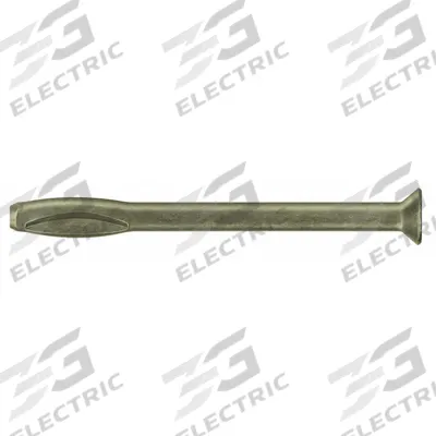 MKT FASTENING Hammer Drive Anchor: 1/4 in Dia, 3 1/2 in Overall Lg, Flat, Steel, Zinc Plated - Steel Drive Anchors
