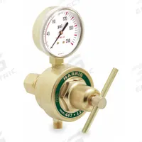 HARRIS Gas Regulator: Single Stage, CGA 024 Inlet, 9/16"-18 M RH Outlet, 125 psig, Oxygen (MPN 447-125-CR). Key specifications — Brand: HARRIS; Manufacturer Part Number: 447-125-CR; Diaphragm Material: Neoprene; Outlet Connection: 9/16"-18 M RH; Inlet Connection: CGA 024.
