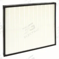 GRAINGER Minipleat Air Filter: 20 in x 24 in x 2 in, Synthetic, Plastic, No Header, MERV 15 (MPN 911TE9). Key specifications — Brand: GRAINGER; Frame or Header Material: Plastic; Media Material: Synthetic.