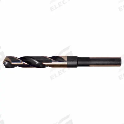 CLE-LINE Silver and Deming Drill: 1-13/64", 118° Split Point, Black & Gold HSS - High-Speed Steel Silver & Deming Drill Bits