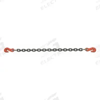 LIFTALLOY Single Leg Chain Sling: 9/32 in Chain Trade Size, 100 Chain Grade, Grab Hook, Alloy Steel (MPN 932SGGW10X5). Key specifications — Hook Type Included: Grab Hook; Brand: LIFTALLOY.