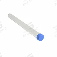 APPROVED VENDOR Test Tube: Test Tube, Polystyrene, 21 mL Capacity - mL, 0.72 oz Capacity - oz, Round (MPN 2142099L50E1). Key specifications — Brand: APPROVED VENDOR; Graduated: No; Closure Color: Purple; Includes: Tubes with Caps; Includes Closure: Yes; Body Color: Natural; Bottom Shape: Round; Body Material: Polystyrene.