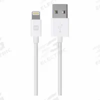 MONOPRICE USB Cable: Lightning End 1, Type A End 2, White, 10 ft Lg, USB Cable (MPN 12842). Key specifications — End 1 Connection Type: Lightning; Color: White; Brand: MONOPRICE; Product Type: USB Cable; End 2 Connection Type: Type A.