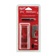 MILWAUKEE Self Feed Drill Bit Component: Hardened Steel, 2 1/8 in Blade Dia, 3 Blades (MPN 48-25-5240). Key specifications — attr255730: Storage Case; attr255719: Milwaukee Switchblade Self-feed Bit; attr277224: MILWAUKEE.