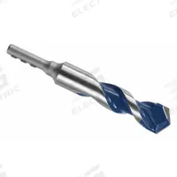 BOSCH Round Hammer Drill: 1 in Drill Bit Size, 4 in Max Drilling Dp, 6 in Overall Lg (MPN HCBG26T). Key specifications — attr277146: BOSCH.