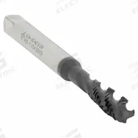 CLEVELAND Spiral Flute Tap: 1/4"-20 UNC, 2B, 3 Flute, Semi-Bottoming Chamfer (MPN C98014)