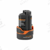 RIDGID Lithium Ion battery: 2 Ah, Battery Included, 12V DC (MPN R82049). Key specifications — attr1278107: Not Oil-Resistant.