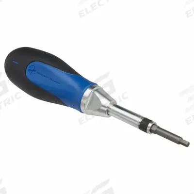 STURTEVANT RICHMONT Torque Screwdriver: 1/4 in Tip Size, 4 in-lb Min Torque - ESD-Safe Adjustable Torque Bit Screwdrivers