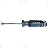 WESTWARD Hollow Round Shank Nut Driver: Straight, Metric, Without Magnetized Tip, Std, 5 mm Tip Size (MPN 10J241). Key specifications — attr1214485: Round; attr1214505: WESTWARD.