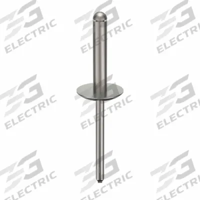 APPROVED VENDOR Blind Rivet,2 7/24" L,0.188" dia,PK250: Inch, 2 19/64 in Overall Lg, 61/64 in Body Lg - Large Flange Blind Rivets