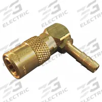 HANSEN Hydraulic Quick Connect Hose Coupling: 1/4 in Coupling Size, Brass, 7.57 lpm Max. Flow Rate (MPN FTS216). Key specifications — Body Material: Brass; Brand: HANSEN.