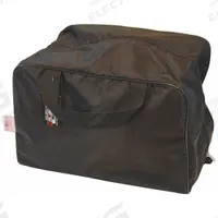 R&B FABRICATIONS Duffel Bag: Nylon, Black, 3,750 cu in Interior Volume, 18 in Lg, 12 in Wd, 12 in Ht (MPN RB-191BK-PLN). Key specifications — Color: Black; Material: Nylon; Brand: R&B FABRICATIONS.