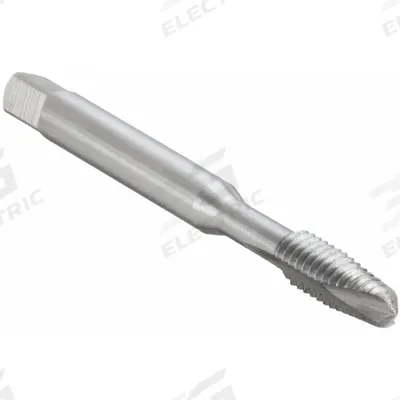CLEVELAND Spiral Point Tap: 1/4"-28 UNF, H3 / 2B, 2 Flute, Plug Chamfer - Low-Shear Spiral-Point Taps