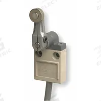 OMRON Roller Lever Plunger Limit Switch: 25 mm Mounting Hole Vertical Center to Center Distance, 38° (MPN D4C1720). Key specifications — Manufacturer Part Number: D4C1720; Brand: OMRON; Electrical Connection: 16.4 ft Cable (SJT(O)); Series: D4C.