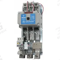 EATON NEMA Magnetic Motor Starter: Non-Reversing, 3 Poles, NEMA Size 5, 270 A, 24V AC Coil (MPN AN19SN0T5G300). Key specifications — Brand: EATON; Auxiliary Contact Form: 1NO; Coil Voltage: 24V AC; Phase: Three; Operator: None; Operator Controls: None; Auxiliary Contacts Included: 1NO; Signaling Features: Pilot Light.