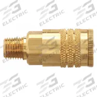 PARKER Quick Connect Hose Coupling: 1/4 in Body Size, 1/4 in Hose Fitting Size, Sleeve, MNPT, Socket (MPN B52). Key specifications — Thread Size: 1/4" -18; Fitting Type: MNPT; Brand: PARKER; Coupling Locking Type: Sleeve; Hose Fitting Gender: Male.