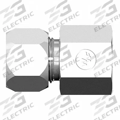 WEATHERHEAD Compression Fitting Adapter: 5/16 in OD x 1/4 in Pipe Size - Flareless Bite-Type Steel Compression Fittings