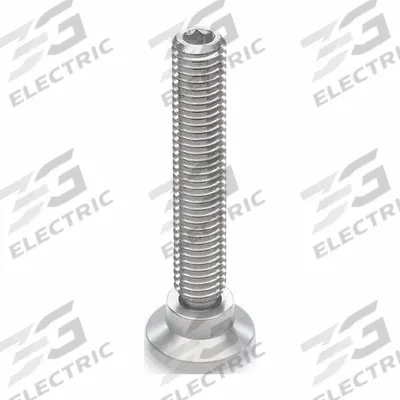 JW WINCO Male-End Leveling Mount: Swiveling Stud, M8 Thread Size, 40 mm - Swivel Male Leveling Mounts