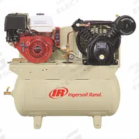 INGERSOLL RAND Stationary Air Compressor: 2 Stage, 13 hp Engine, Honda, 24 cfm, 30 gal Air Tank (MPN 2475F13GH). Key specifications — attr50933: Honda; attr50934: INGERSOLL RAND.