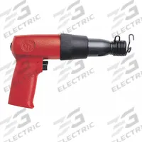 CHICAGO PNEUMATIC Air Hammer: 3/8 in Shank Size, 2 5/8 in Stroke Lg, 3,200 bpm Blows per Minute (MPN CP7110). Key specifications — attr1320834: CHICAGO PNEUMATIC; attr1320853: Round; attr1320854: Round; attr1320857: Bare Tool.