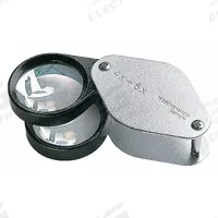 ESCHENBACH OPTIK GMBH Precision Folding Magnifier: 4X to 10X, 2 in Focal Distance, 30 mm Lens Dia (MPN 1187). Key specifications — attr1183285: 2 in; attr1183286: 30 mm; attr1183287: 23D; attr1183296: ESCHENBACH OPTIK GMBH; attr1183291: Precision Folding Magnifier.