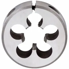 APPROVED VENDOR Round Threading Die: M24x3 Metric, 2 in OD, Adj, High Speed Steel (MPN 10T913)