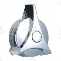 SYMMONS Temperature Control Handle: Compatible Product Type Symmons Shower Valve, Chrome Finish (MPN T-31). Key specifications — Compatible Product Type: Symmons Shower Valve; Brand: SYMMONS; Product Type: Handle Temptrol; Handle Material: Metal; Trim Finish/Color: Chrome.