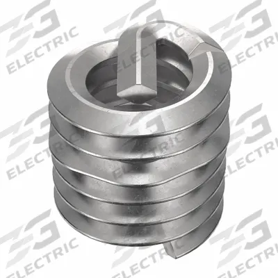 HELI-COIL Helical Insert: Tangless Tang Style, Screw-Locking, #2-56 Thread Size, Plain - Screw-Locking Tangless Helical Inserts