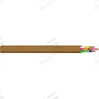 SOUTHWIRE Thermostat Wire: 18 AWG Conductor Size, 10 Conductors, 250 ft Overall Lg, 150 V Volt (MPN 553100401)