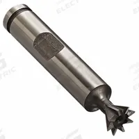 KEO Dovetail Cutter: High Speed Steel, 45°, 2-1/4" Cut Dia, 11/16" Cut Wd, 12 Tooth (MPN 929-000-045)