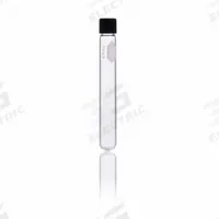 KIMBLE Culture Tube: 8 mL, Culture Tube, 13 mm Body Dia, 100 mm Overall Ht, Colorless, Phenolic (MPN KC45066-13100). Key specifications — Graduated: No; Includes Closure: Yes; Body Color: Colorless; Brand: KIMBLE; Bottom Shape: Round.