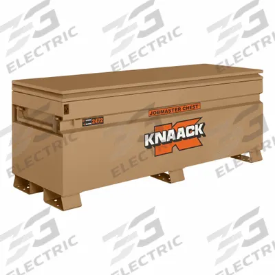 KNAACK Chest-Style Jobsite Box: 72 in W x 24 in D x 28 1/4 in H, 24.5 cu ft - Chest-Style Jobsite Boxes