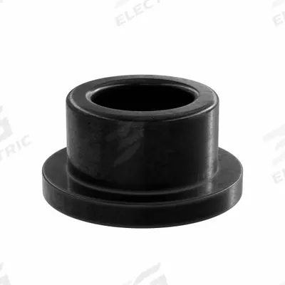 OILITE Flanged Sleeve Bearing: Vespel SP-21, 1/2 in Bore, 3/4 in OD, 1/2 in Overall Lg - Heavy-Load & Temperature-Resistant Plastic Flanged Sleeve Bearings