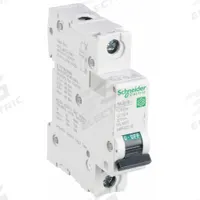 SCHNEIDER IEC Supplementary Protector: 10 A Amps, 60V DC, 14kA at 120/240V AC, Screw Clamp, C60SP, C (MPN M9F22110). Key specifications — Brand: SCHNEIDER; Terminal Connection: Screw Clamp; DC Voltage Rating: 60V DC; Max. AIR Rating: 14kA at 120/240V AC; Series: C60SP; AC Voltage Rating: 240/415V AC; Curve Type: C.
