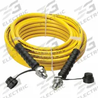Hydraulic Hose: 1/4 in ID, CH604 x CH604, 50 ft Lg, Thermoplastic, HC7250C. Key specifications — Hose Tube Material: Thermoplastic; Fitting Type: CH604 x CH604; Manufacturer Part Number: HC7250C; Brand: ENERPAC.
