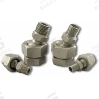 EXAIR Air Gun Swivel: Stainless Steel, Compatible with 1109 PEEK/1109SS, 1 1/16 in Overall Lg, 9202. Key specifications — attr75063: 1/8 in MNPT; attr78199: Air Gun Swivel; attr75054: 9202; attr75057: EXAIR; attr75066: 1109SS; attr75074: Stainless Steel.