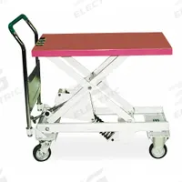 SOUTHWORTH Scissor Lift Table: Not Powered, 330 lb Load Capacity, 23 1/2 in L x 17 3/4 in W, Steel (MPN DLV-150). Key specifications — attr1345487: Steel; attr1345523: SOUTHWORTH.