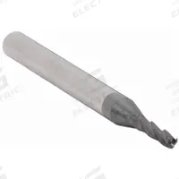 APPROVED VENDOR Ball End Mill: Carbide, AlTiN Coated, 3 Flute, 1/32" Mill Dia, 1/8" LOC, 1-1/2" OAL (MPN 222-001004)